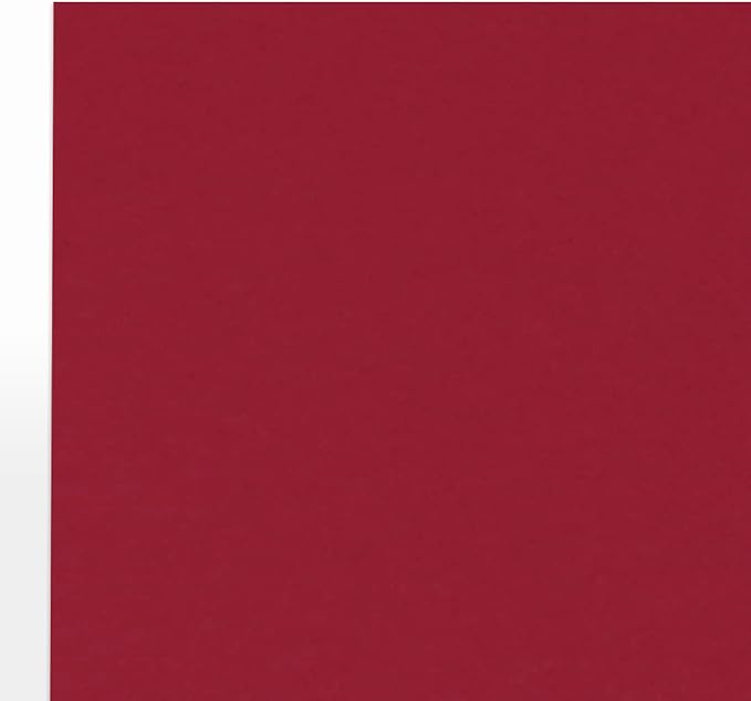 LUXPaper 8.5" x 11" Cardstock | Letter Size | Garnet Red | 100lb. Cover (183lb. Text) | 50 Qty