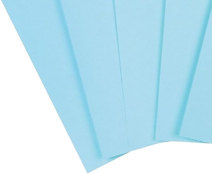 Staples 490883 Cover Stock Paper 67 lbs 8.5-Inch x 11-Inch Blue 250/Pack (82992)