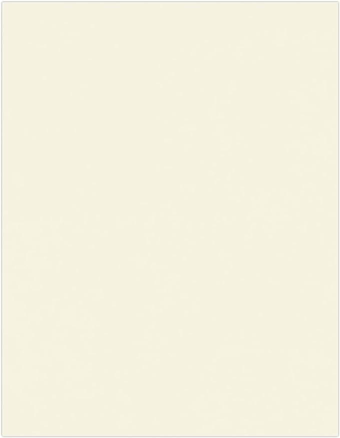 LUXPaper 8.5" x 11" Classic Crest Paper | Letter Size | Baronial Ivory | 24lb. Text | 500 Qty
