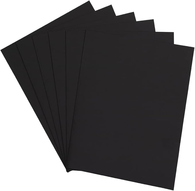 JAM PAPER Two Pocket Textured Linen Presentation Folders - Letter Size Business Folder - Black - Bulk 100/Box