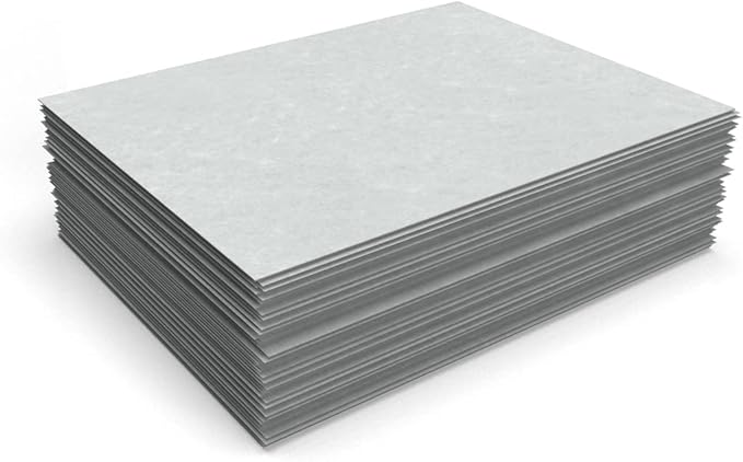 LUXPaper 8.5" x 11" Paper | Letter Size | Blue Parchment | 60lb. Text | 250 Qty