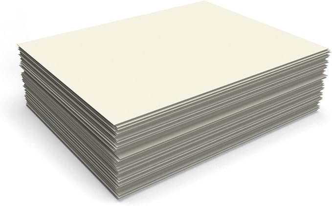 LUXPaper 8.5" x 11" Classic Crest Paper | Letter Size | Natural White | 24lb. Text | 250 Qty