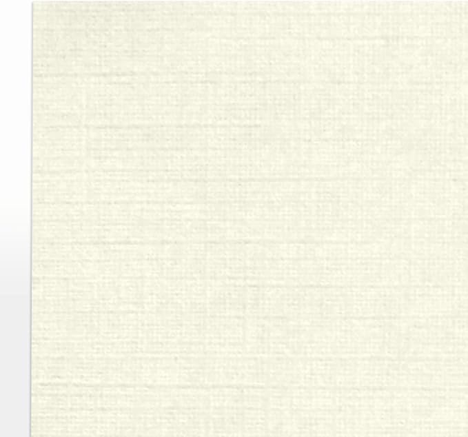 LUXPaper 8.5" x 11" Classic Linen Paper | Letter Size | Natural White | 70lb. Text | 500 Qty