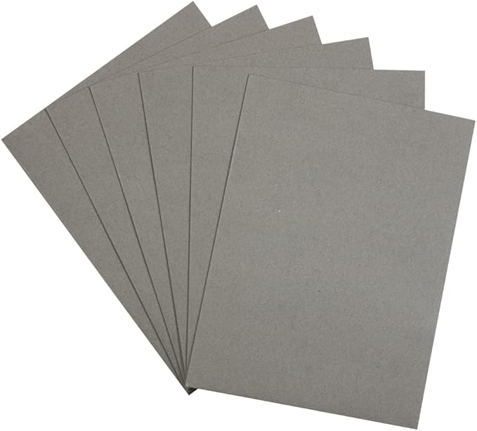 JAM PAPER Two Pocket Textured Linen Presentation Folders - Letter Size Business Folder - Gray - Bulk 25/Pack