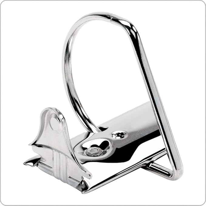 Cardinal Performer 3-Ring Binders, 2", Non-Locking Slant-D Rings, 540-Sheet Capacity, Clearvue Presentation, Non-Stick, PVC-Free, White, 4-Pack (27500), 2-Inch