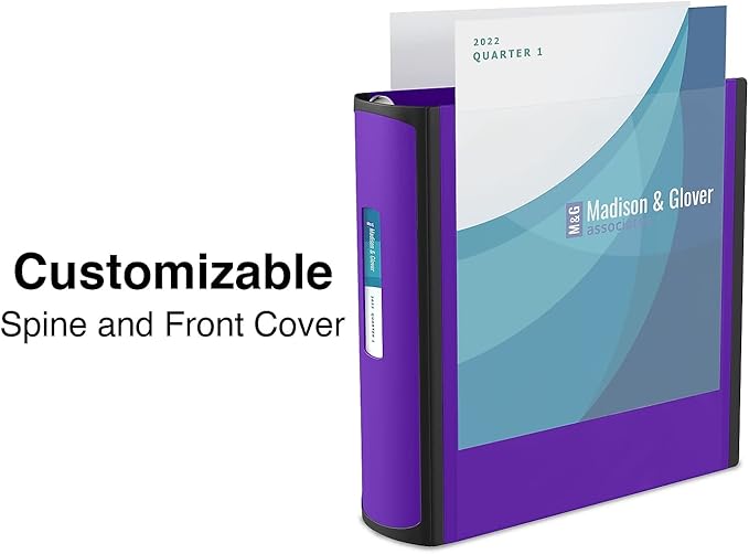 Staples Better Binder, 2-Inch, Purple