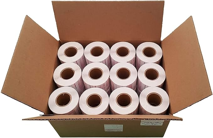 VisionTechShop LST-8000 Printing Scale Label, 58 x 30 mm, Non-UPC 36 Rolls Per Case, Lower Price Than 12 Rolls