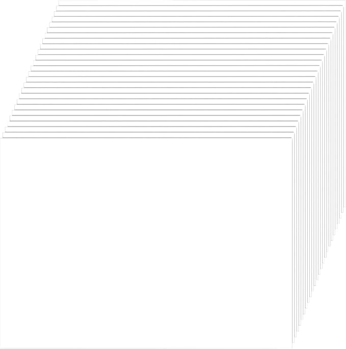Cardstock 5 x 7 Inch 110 Sheets 190 gsm Heavyweight Card Stock Paper White Cardstock Printer Paper Perfect for Wedding Invitations, DIY Cards, Postcards, Photos, Art and Crafts