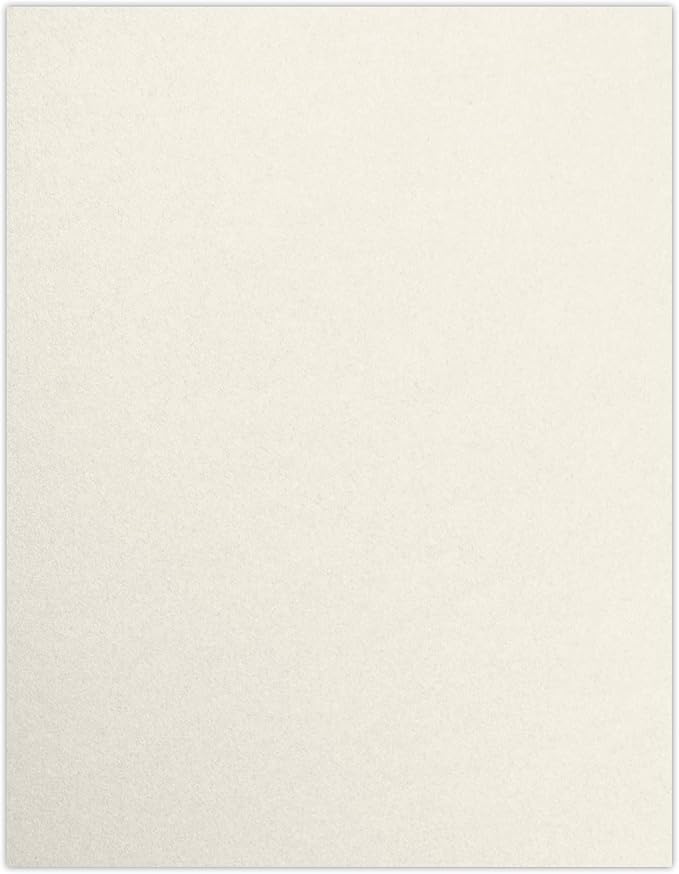LUXPaper 8.5" x 11" Cardstock | Letter Size | Quartz Metallic | 105lb. Cover (192lb. Text) | 50 Qty