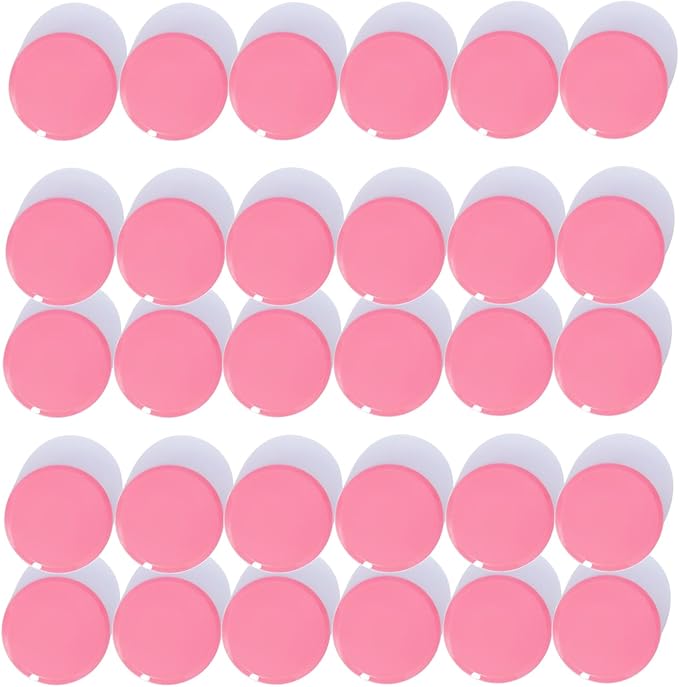 Fridge Magnets, 30 Pack Strong Small Refrigerator Magnets, Heavy Duty Cute Mini Whiteboard Round Magnets for Locker, Office, Classroom, Kitchen, Pink