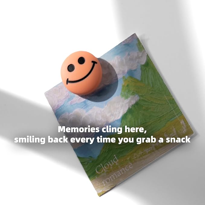 16 or 9-Pack 3D Fridge Magnets - Vibrant Resin Expressions with Strong Neodymium Magnets, Smooth Finish & Flat Back Design