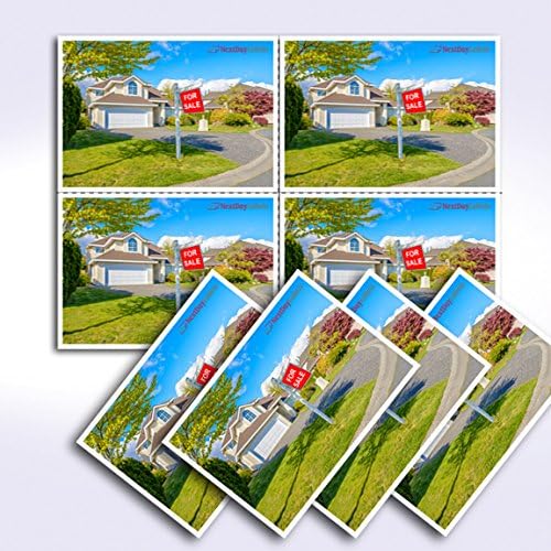 NextDayLabels - 8-1/2 x 11 Laser and Inkjet Printer Post cards 4 up Per Page, (4-1/4" x 5-1/2" After Perf) 50 Sheets / 200 Cards