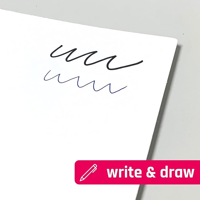 20 Sheets, 130 lb (350 gsm) - Thick Heavy White Cardstock, Heavyweight Cardboard Paper - 8.5 x 11 inches