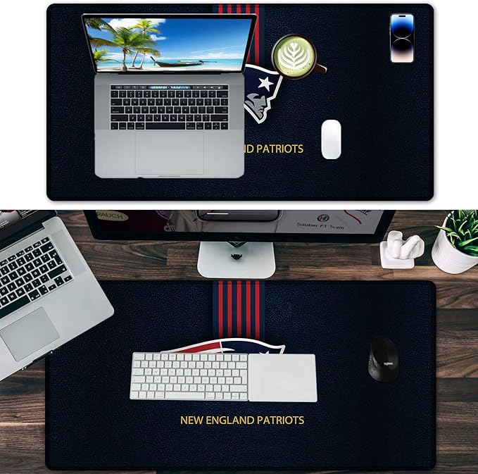XXL Professional Gaming Mouse Pad, Large Computer Keyboard Mouse Mat Desk Pad with Non-Slip Base and Stitched Edge for Home Office Gaming Work, 31.5x15.7in Extended Mouse Pad Desk Accessories