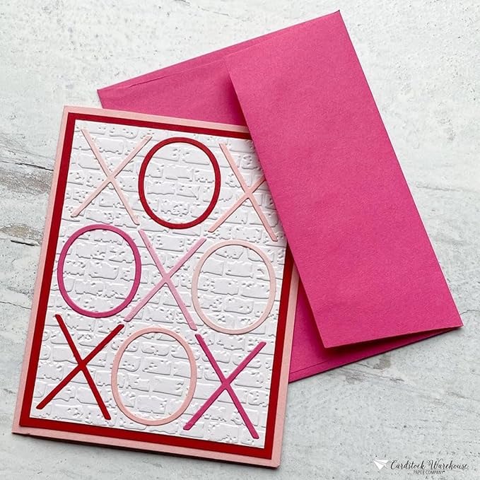 Cardstock Warehouse Pop Tone Razzle Berry Pink Cardstock Paper โ 50 Sheets, 8.5 x 11" - 65 lb / 175 GSM Premium Pink Card Stock for Die-cutting, Crafts, Printing, Card Making and DIY Projects