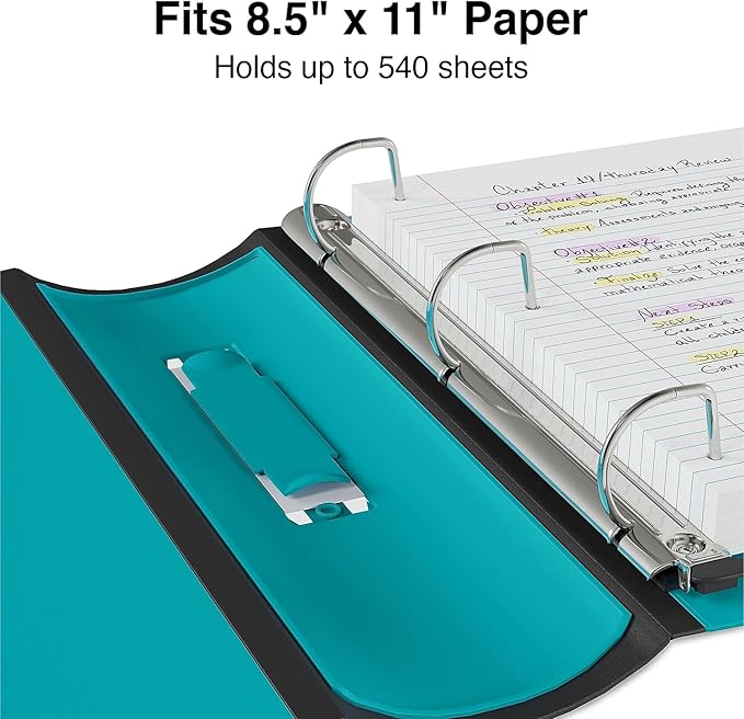 STAPLES Better Binder, 2-Inch, Teal