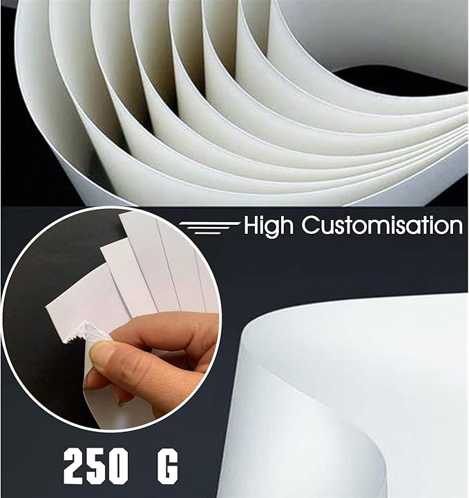2 x 3.5 Blank White Business Cards, 200 Pcs - Small Plain Cards for Crafting - Design Your Business Cards, Thank You Inserts, Gift Tags, Paper Crafts - Stamp, Write, Draw, DIY Card Making