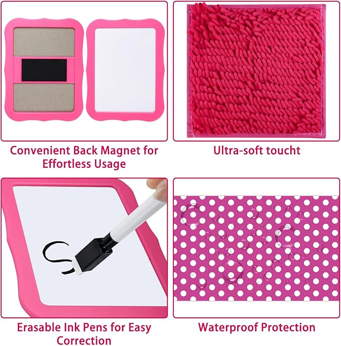 20 Pcs Locker Organizer and Decorating Kit Includes Adjustable Locker Shelf, Wallpaper, Magnetic Whiteboard & Mirror, Marker & Rug, Locker Accessories for Girls Back to School Supplies