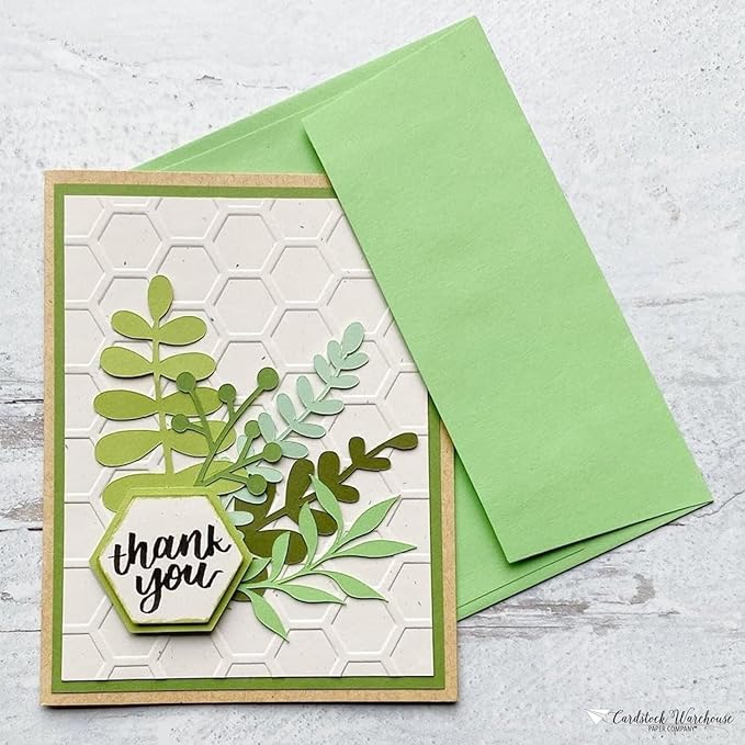 Cardstock Warehouse Pop-Tone Limeade Lime Green Cardstock Paper โ 50 Sheets, 8.5 x 11" - 65 lb / 175 GSM Premium Green Card Stock for Die-cutting, Crafts, Printing, Card Making and DIY Projects