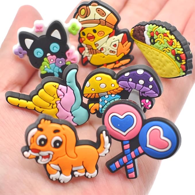 Wholesale 1000Pcs Random Pencil Topper Decoration,Mixed Tons of Different Themes,Lot Cute Pencil Charms Bulk for School Reward/Small Business