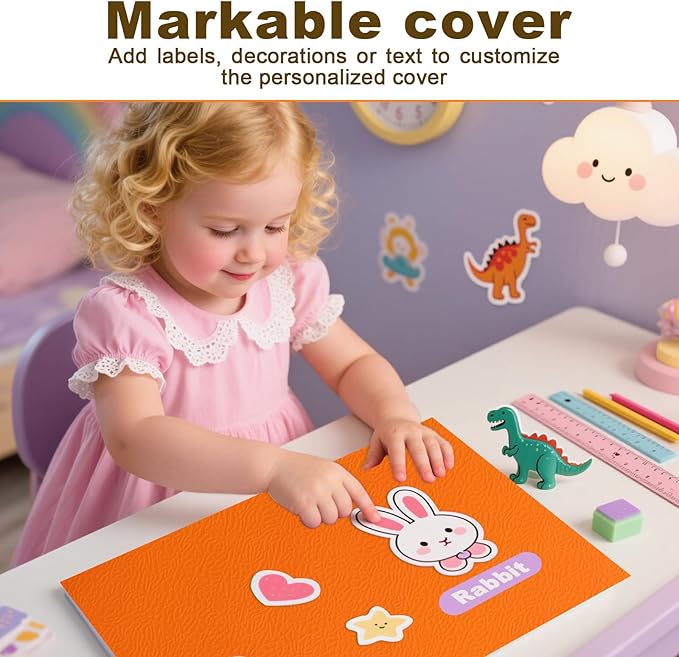 Folders with Pockets, LAYZZ 60 Pack Paper Pocket Folders, 2 Pocket Folders Fits Letter Size Paper, for School Office and Home (Orange)
