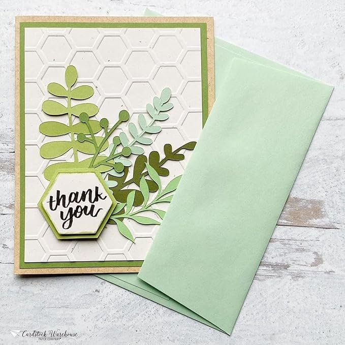 Cardstock Warehouse Pop-Tone Spearmint Green Cardstock Paper โ 50 Sheets, 8.5 x 11" - 65 lb / 175 GSM Premium Green Card Stock for Die-cutting, Crafts, Printing, Card Making and DIY Projects
