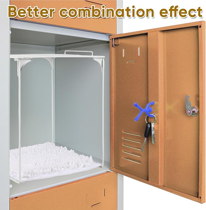 Locker Rug School Rugs Carpet Chenille 100% Microfiber Locker Carpet with Non Skid Backing Locker Decorations (White, 10 * 10)