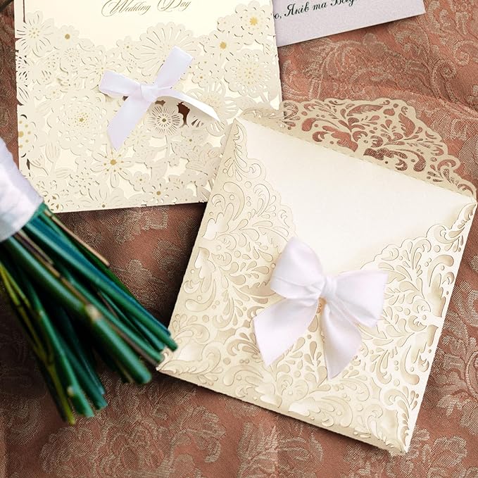 100 Sheets Cream Cardstock 8.5 x 11 Off White Card Stock,Goefun 65lb Ivory Paper Printer Paper for Cards Making, Office Printing, Wedding