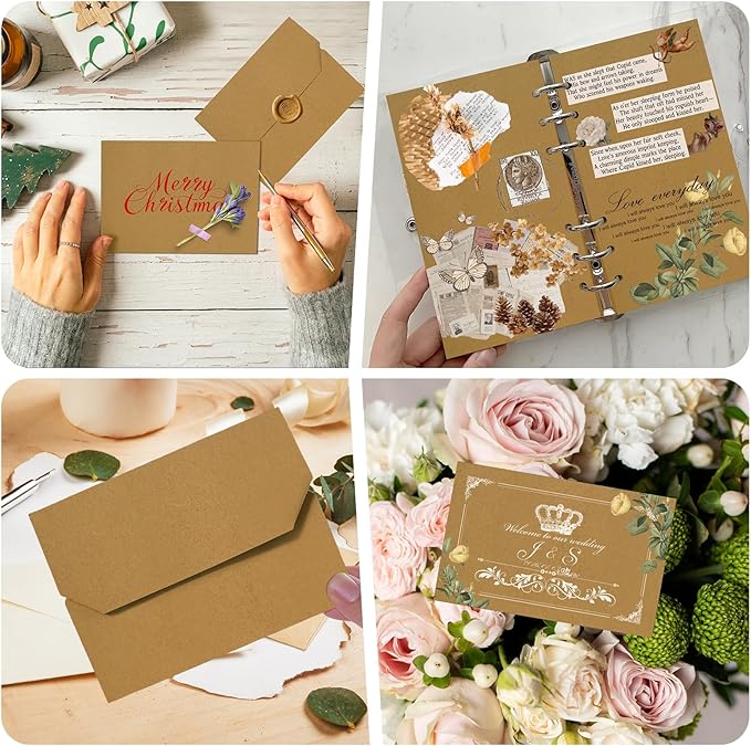 30 Sheets Brown Cardstock Paper 8.2 x 11.6, 230gsm/85lb Kraft Card Stock Paper for Scrapbook, Craft, Cards Making, Menus, Invitations