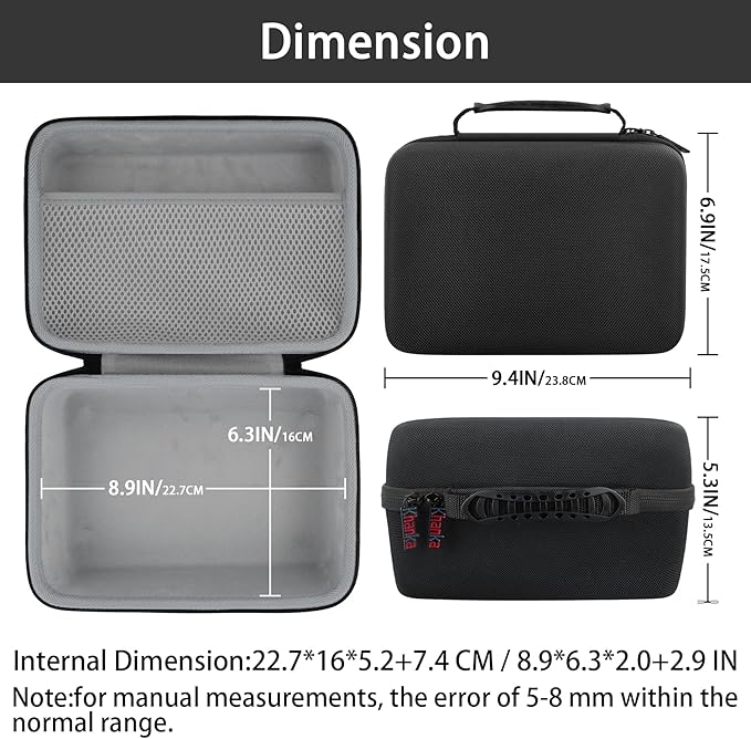 khanka Case Compatible with M100 M200 Liene 4x6'' Photo Printer, Wi-Fi Picture Printer,Case Only