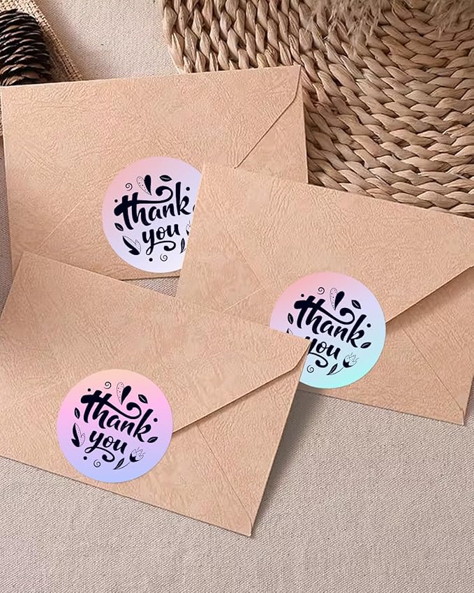 2 inch Round Thermal Labels, Direct Thermal Stickers use for Barcode, Shipping, Customized, Circle Direct Thermal Printer Labels 500 PCS/Roll, Pink