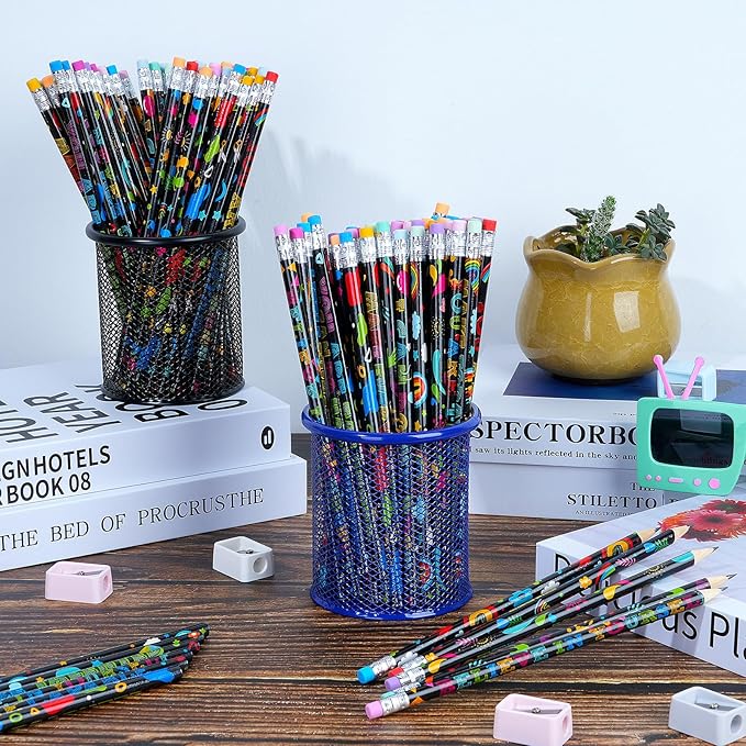200 Pcs Motivational Pencils Bulk, Fun Inspirational School Pencils for Classroom, Cute Wood Pencils with Encourage Positive Sayings, Back to School Supplies for Kids Student Teacher Classroom Reward