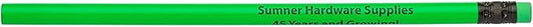 Pencil Guy Promotional Personalized Imprinted Neon Round Pencils- 500 per box