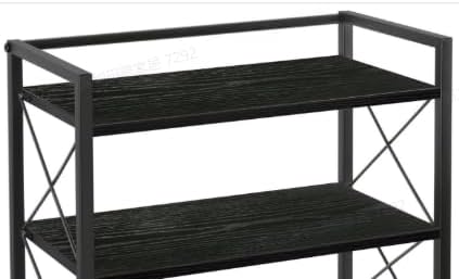 Office Desk Shelf Organizer (Pure Black)