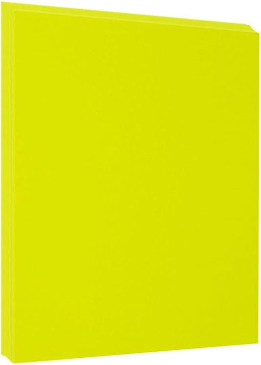 LUXPaper 8.5" x 11" Cardstock | Letter Size | Wasabi Green | 100lb. Cover | 50 Qty