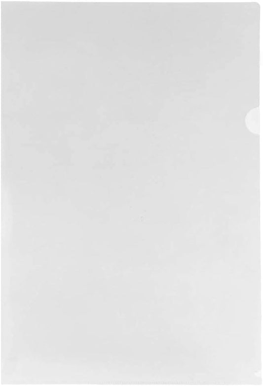 JAM PAPER Plastic Sleeves - Legal Size - 9 x 14 1/2 - Clear Project Pockets - 12 Page Protectors/Pack
