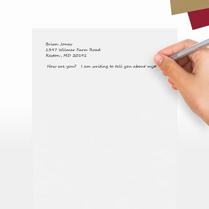 LUXPaper 8.5" x 11" Cardstock | Letter Size | White | 100lb. Cover | 50 Qty