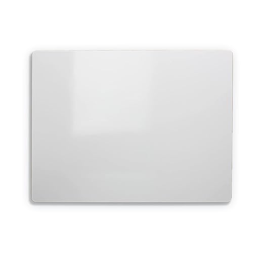 Flipside Products 9.5" x 12" Dry Erase White Boards, Classroom Pack, Single-Sided Lapboard for Class, Reusable for Group Participation - 12 Pack