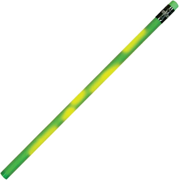Color Changing Mood Pencil with Eraser - Graphite Pencil - Made of quality wood, Set of 24, Assorted Colors - MADE IN USA