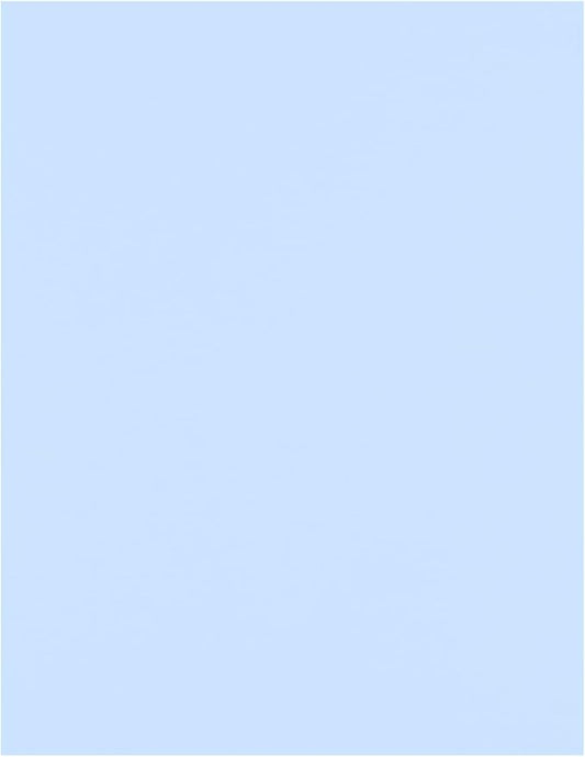 LUXPaper 8.5" x 11" Cardstock | Letter Size | Baby Blue | 100lb. Cover (183lb. Text) | 50 Qty