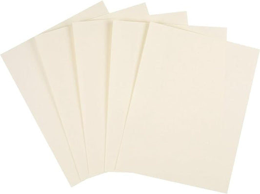 Staples 620700 Cover Stock Paper 67 Lbs 8.5-Inch X 11-Inch Cream 250/Pack (82997)