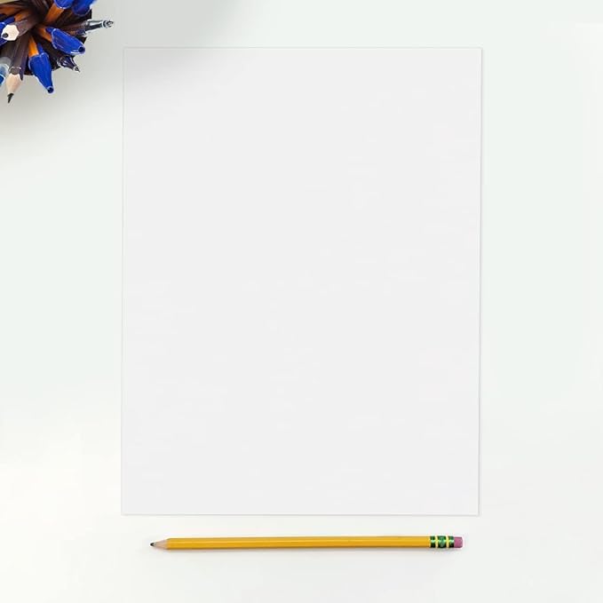 LUXPaper 8.5" x 11" Cardstock | Letter Size | White | 100lb. Cover | 50 Qty
