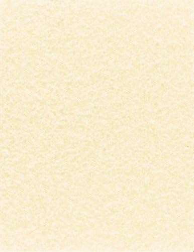 NextDayLabels - Pack of 50 Sheets - 8-1/2" x 11" (Letter Size) 65 lb. Parchment Cover Card Stock (Natural)