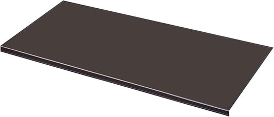 AKOZLIN 35.4"x 18.9" Soft PU Leather Surface Office Desk Mouse Mat Anti-Push Pad with Full Grip Fixation Lip Table Blotter Edge-Locked Protector Coffee