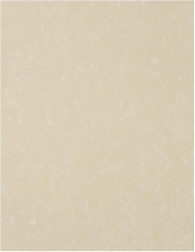 LUXPaper 8.5" x 11" Paper | Letter Size | Cream Parchment | 60lb. Text | 250 Qty