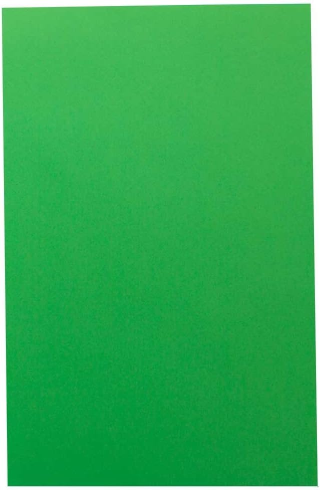 JAM PAPER Ledger 65lb Cardstock - 11 x 17 - Tabloid Coverstock - 176 gsm - Green Recycled - 50 Sheets/Pack