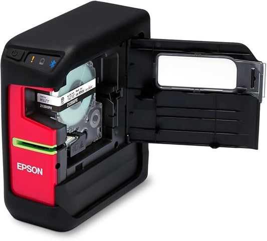 LABELWORKS Epson LW-PX400 Industrial Label Maker Kit - Complete Kit with Accessories, Shrink Tube and Self-Laminating Wrap Compatible, Portable Wireless Label Printer