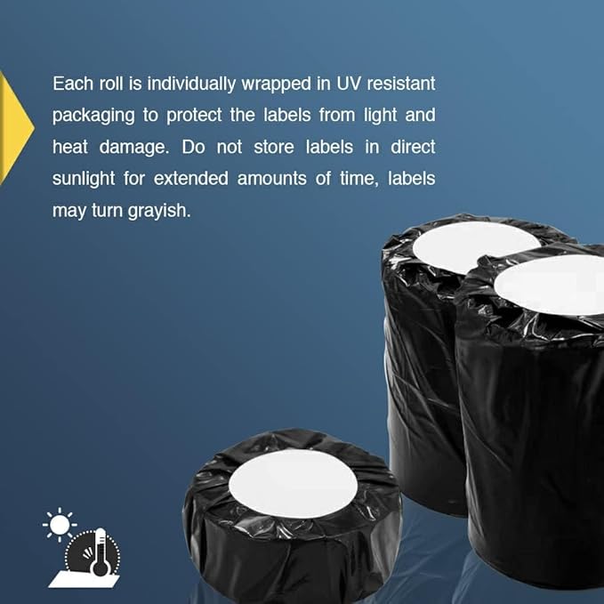 BETCKEY - Compatible Continuous Labels Replacement for Brother DK-2210 (1.1 in x 100 ft), Use with Brother QL Label Printers [6 Rolls + 1 Reusable Cartridge]
