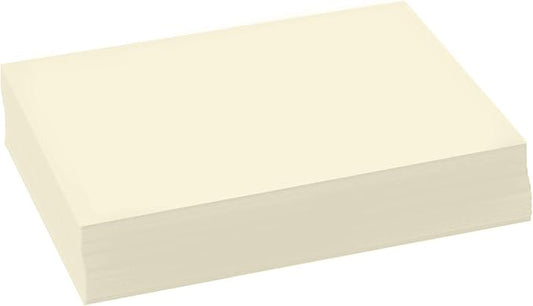 Cream (Natural) Half Letter Size Paper – Great for Business Documents, Letters, Arts, Prints and Crafts, Copy, Printing, Writing | 8.5” x 5.5” | 24lb Bond Paper | 250 Sheets