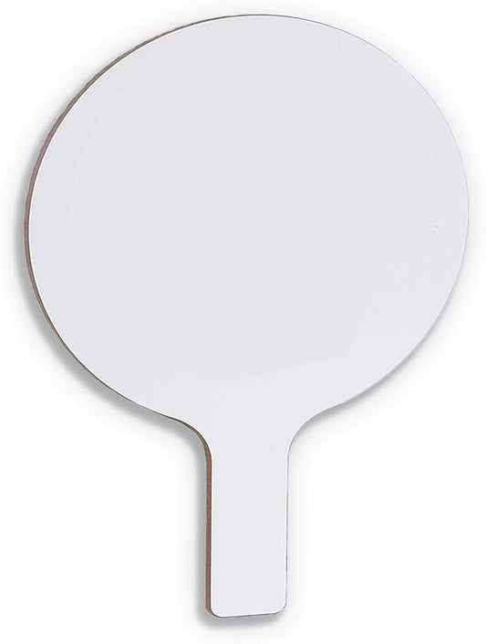 Flipside Products Mini Dry Erase Answer Paddle - Class(FLP10036), White, Pack of 12, 5 x 9